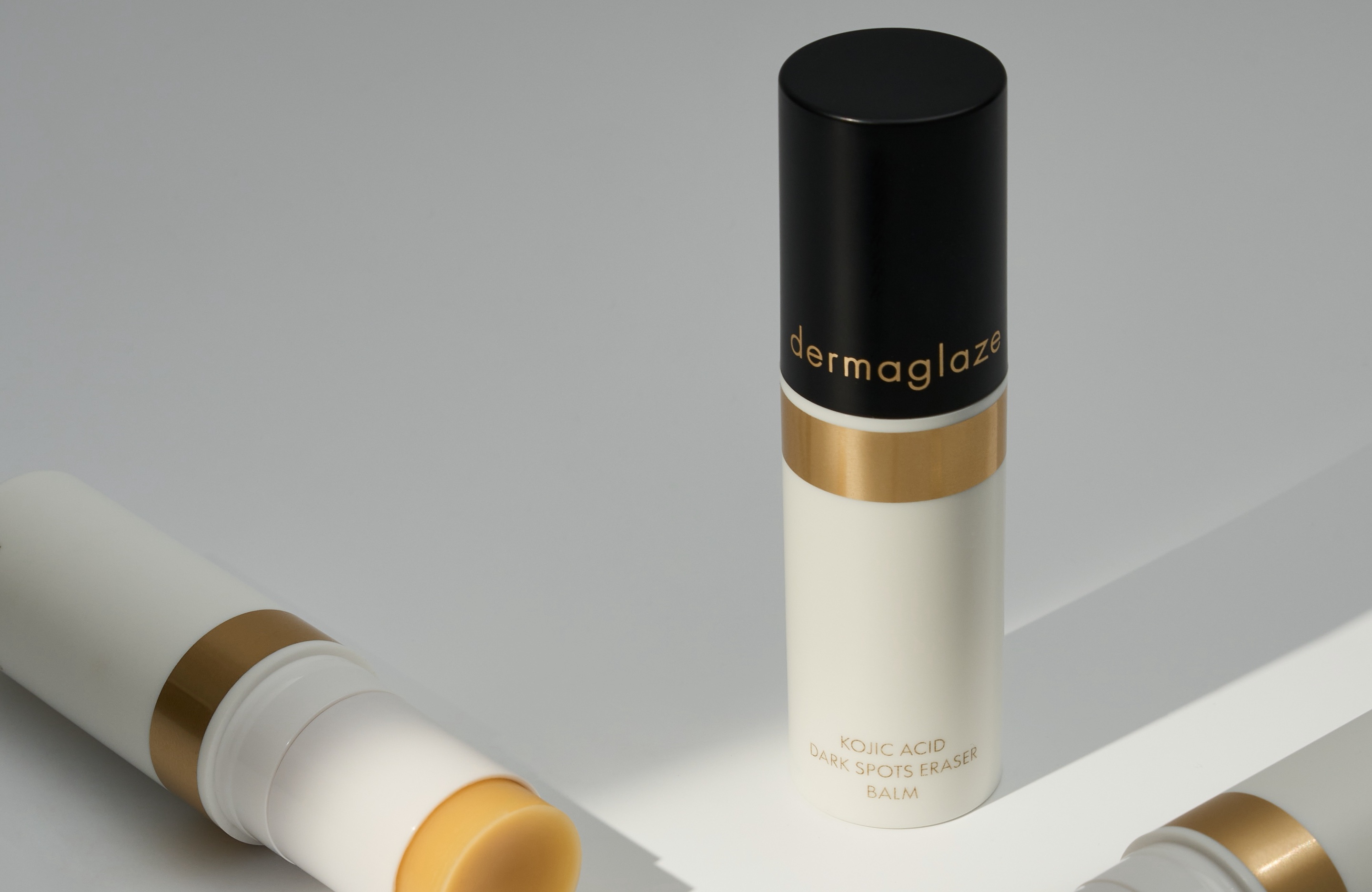 dermaglaze Kojic Acid Tone-Evening Balm sticks